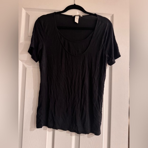 Set of Two Nursing Tees - Black and Green - Picture 1 of 6